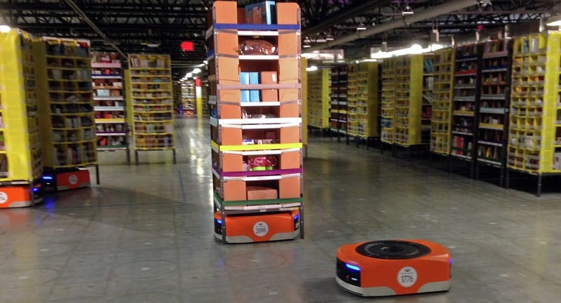 Increasing Productivity in Amazon Warehouses