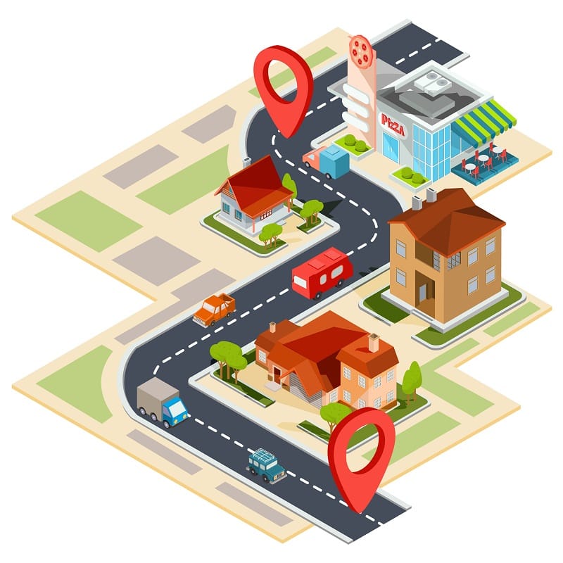 Map-Based Delivery