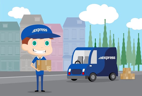 Should we use our own courier or someone else's?